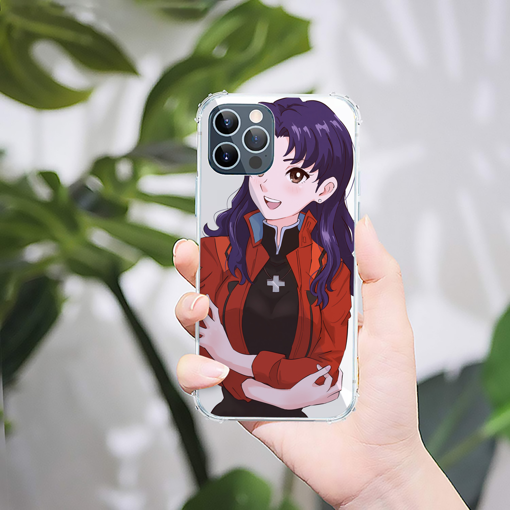 （画像用） EVA 新世紀エヴァンゲリオン 【iPhone 12シリーズ対応】透明スマホケース（クリアソフトケース）